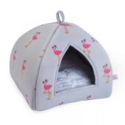   Iglo formj, flamings Macska fekhely 42 cm