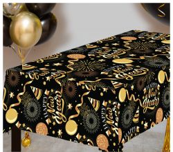   Asztaltert Happy New Year felirattal