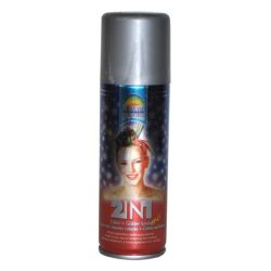   Ezst-Lila glitteres test s hajsznez spray