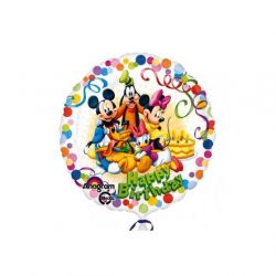   Happy birthday Mickey mouse family,szlinapos folia lufi