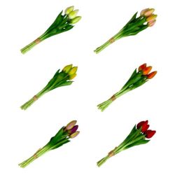   Gumi Tulipn csokor, 5 szl