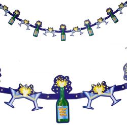   Happy New Year Girland, 152 cm