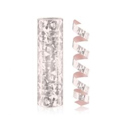   Szerpentin, hologramos rosegold, 18 tekercs