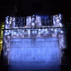   Karcsonyi fnyfggny led vilgts,2x3m,hideg s meleg fehr.