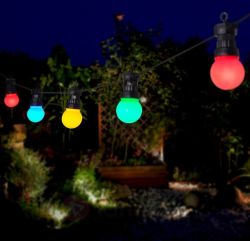   Led kltri villanykrte fnyfzr, sznes, 5 m, sorolhat