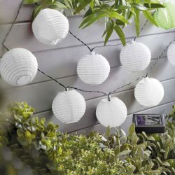   Led napelemes textil lampion fzr, fehr, 3,7 m