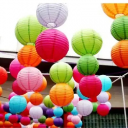   Lampion lmpa bra,papr,025 cm,5 fle sznben.