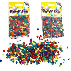   Konfetti 1dkg szines 1cm-es szines,papir nagyszem.