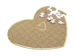   Szv alak puzzle,eskvre.