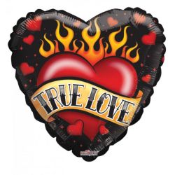   Sziv flia lufi,True love-felirattal,18/46 cm.