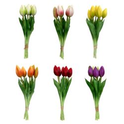   Tulipn csokor, 6 sznben, 5 szl