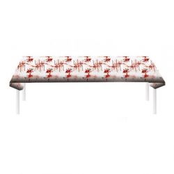   Vres hats asztalterit,136x270cm.
