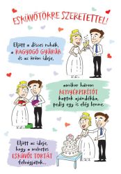   Vicces eskvi dvzllap bortkkal